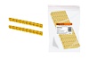 Маркер наборный - символ "L" желтый 2,5 мм2 (150 шт.) TDM