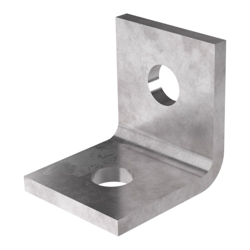 Пластина 90 градусов 2 отверстия Промрукав