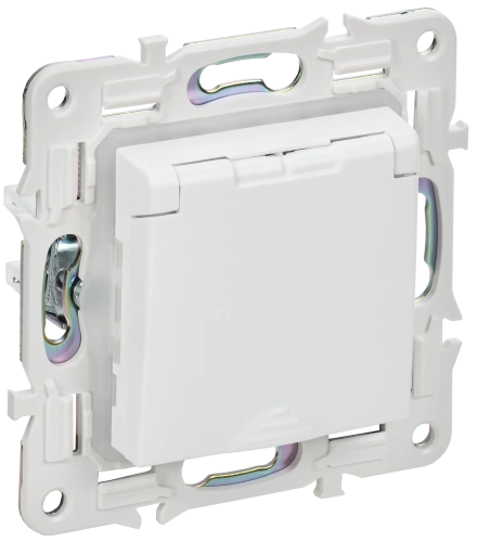 SKANDY Роз. з/к/ш кр. 16А IP44 SK-R11W арк. бел. IEK