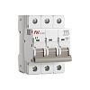 Выключатель автоматический AV-6 3P 1A (L) 6kA EKF AVERES