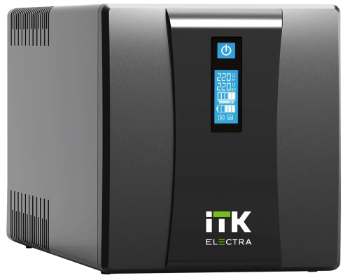 ITK ELECTRA ET ИБП 3кВА/1,8кВт с АКБ 4х9AH USB