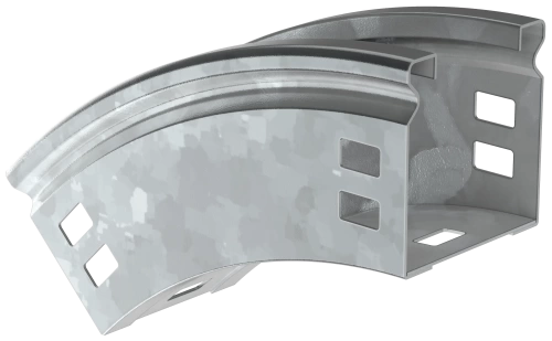 Поворот плавн. 45град тип В20 ESCA 50х150мм HDZ IEK