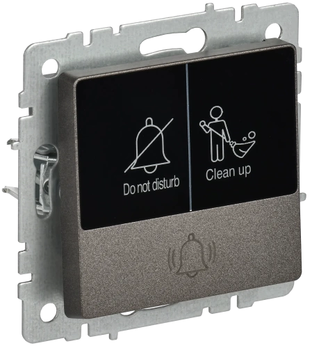 BRITE Кнопка звонка с инд. отел. 10А ВС10-1-9-БрТБ бр. IEK BRITE Кнопка звонка с инд. отел. 10А ВС10-1-9-БрТБ бр. IEK