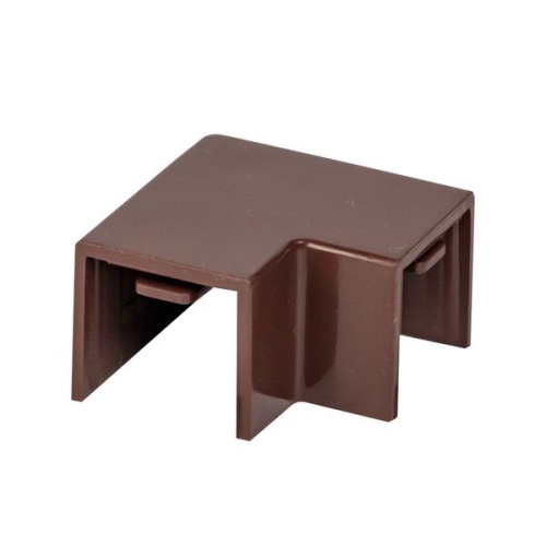 Поворот 90 гр. (16х16) (4 шт) темное дерево EKF-Plast Поворот 90 гр. (16х16) (4 шт) темное дерево EKF-Plast