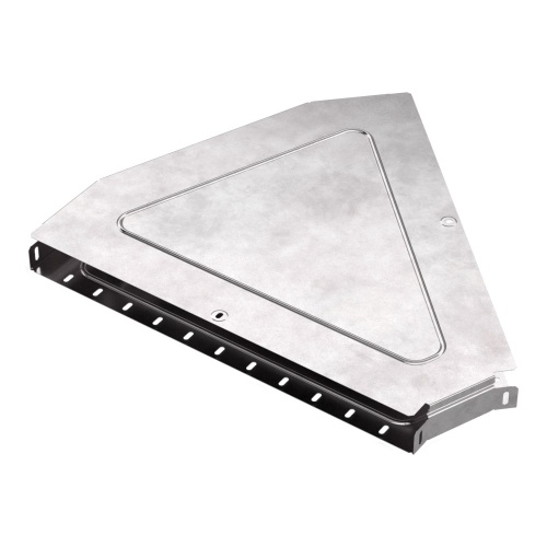 Угол горизонтальный 45 градусов с крышкой Стандарт 600х50 Промрукав Угол горизонтальный 45 градусов с крышкой Стандарт 600х50 Промрукав