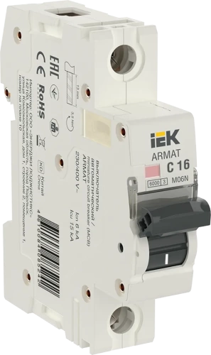 ARMAT Авт. выкл. M06N 1P C 16А IEK