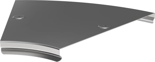 Крышка поворота плавн. 45град тип Г01 ESCA 200мм IEK