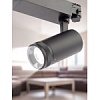 Трековый светильник трёхфазный ЭРА  STR-30-99-40K-B20 регулируемый луч 4000K черный