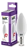Лампа LED C35 свеча матов. 7Вт 230В 3000К E14 серия 360° IEK