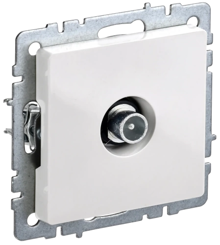 BRITE Роз. TV проходная РТВ10-0-БрБ бел. IEK