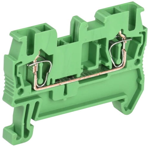 Клемма пружинная КПИ 2в-2,5 31А зеленый IEK Клемма пружинная КПИ 2в-2,5 31А зеленый IEK
