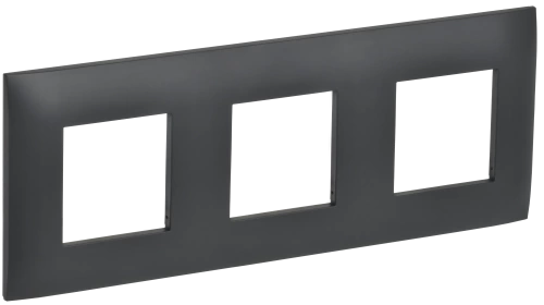 SKANDY Рамка 3-мест. SK-F03T титан IEK