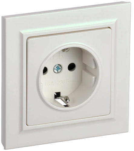 BRITE Роз. с з/к/ш 16А в сб. РСР14-1-0-БрЖ жемч. IEK BRITE Роз. с з/к/ш 16А в сб. РСР14-1-0-БрЖ жемч. IEK