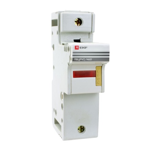 Предохранитель-разъединитель для ПВЦ 14x51 1P (с индикацией) EKF Предохранитель-разъединитель для ПВЦ 14x51 1P (с индикацией) EKF