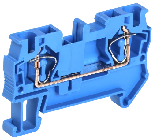 Клемма пружинная КПИ 2в-4 41А синий IEK Клемма пружинная КПИ 2в-4 41А синий IEK