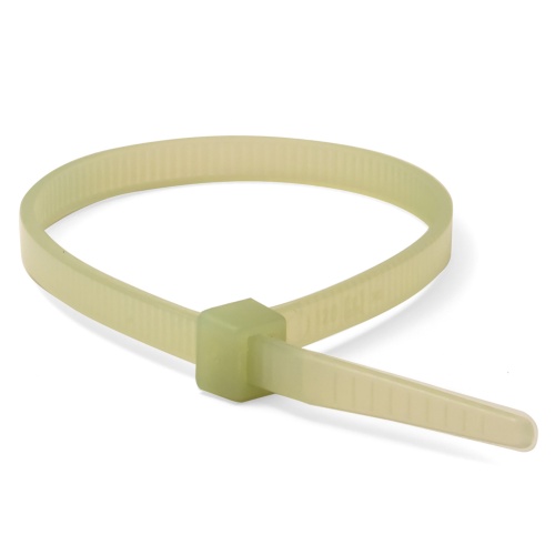Хомут P6.6 устойчивый к высоким температурам, оливковый 2,5x100