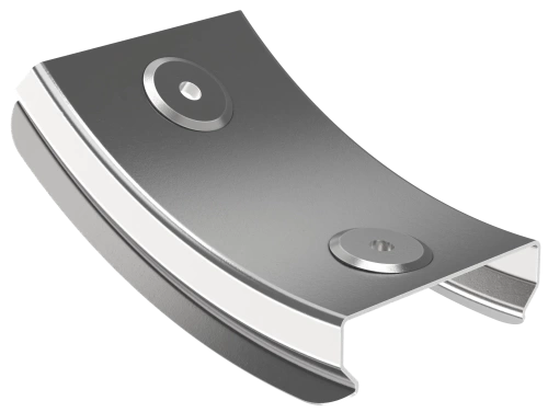 Крышка поворота плавн. 45град тип В10 ESCA 80мм IEK