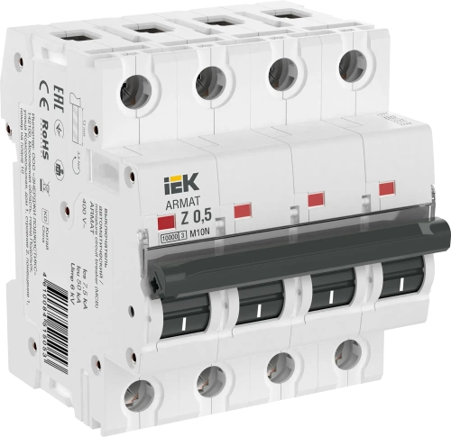 ARMAT Авт. выкл. M10N 4P Z 0,5А IEK ARMAT Авт. выкл. M10N 4P Z 0,5А IEK