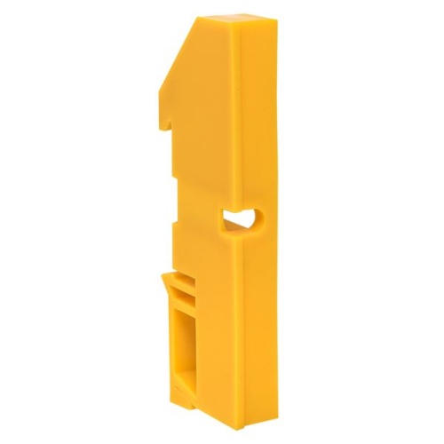 Изолятор на DIN-рейку желтый EKF PROxima Изолятор на DIN-рейку желтый EKF PROxima