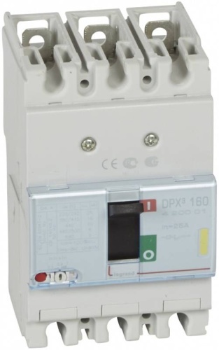АВТ.ВЫКЛ.DPX³ 160 3P 25А 16kA