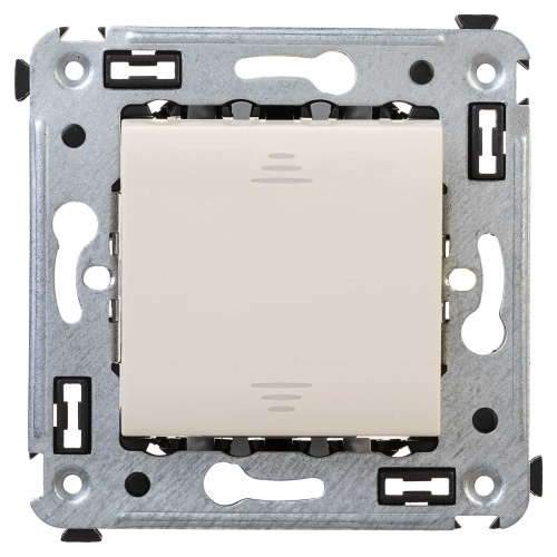Инвертор одноклавишный в стену, "Avanti", "Ванильная дымка"