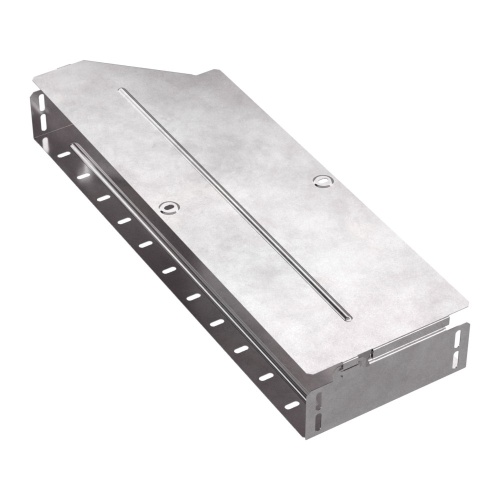 Переходник правый с крышкой Стандарт 600х500х80 Промрукав