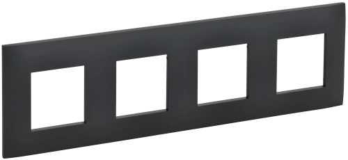 SKANDY Рамка 4-мест. SK-F04G граф. IEK