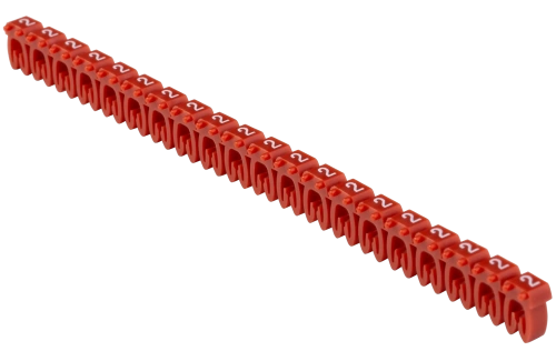 Маркер откр. тип KE 0,75-1,5мм2 символ "2" (500шт/упак) IEK