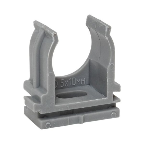 Крепеж-клипса для ручного монтажа d20 мм (10 шт) серая EKF-Plast Крепеж-клипса для ручного монтажа d20 мм (10 шт) серая EKF-Plast