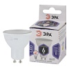 LED MR16-6W-860-GU10 ЭРА (диод, софит, 6Вт, холод, GU10)