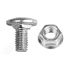 Комплект соединительный 6х10 (Винт + гайка М6Сб DIN 6923) (100 шт/уп)