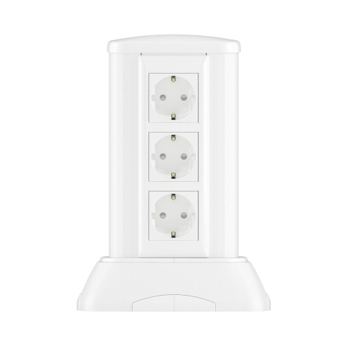 Миниколонна алюминиевая, 0.25м, цвет белый (упак. 1 шт) Миниколонна алюминиевая, 0.25м, цвет белый (упак. 1 шт)