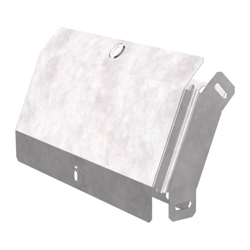 Угол вертикальный внешний 45 градусов с крышкой Стандарт 300х50 Промрукав