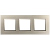 Рамка для розеток и выключателей ЭРА Elegance 14-5013-04 Classic, на 3 поста, шампань