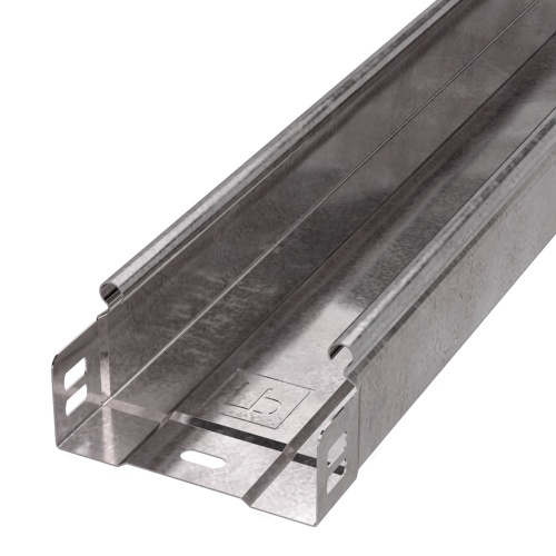 Лоток неперфорированный Стандарт 600х80х3000 (1,0 мм) (6 м/уп) Промрукав Лоток неперфорированный Стандарт 600х80х3000 (1,0 мм) (6 м/уп) Промрукав