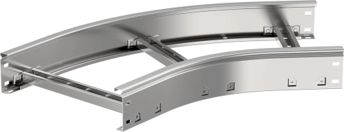 Поворот лестничный LESTA 45град 100х300мм R300 IEK