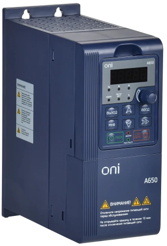 Преобразователь частоты A650 380В 3Ф 1,5кВт 4,2А M ONI