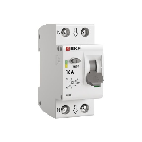 Устройство защиты от дугового пробоя (УЗДП) 1P+N 16А EKF PROxima