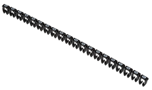 Маркер откр. тип KE 4-6мм2 символ "0" (500шт/упак) IEK