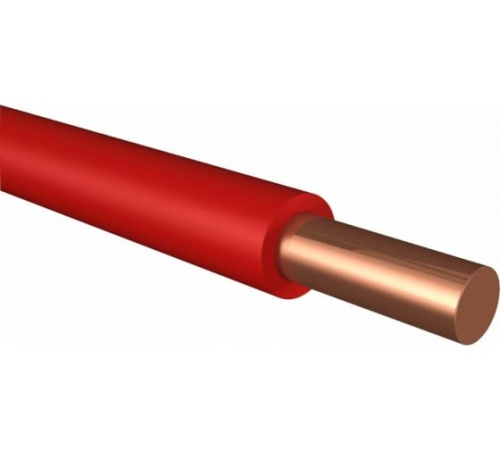 Провод ПуВнг(А)-LS 1х0,75 ГОСТ (1000м), красный TDM