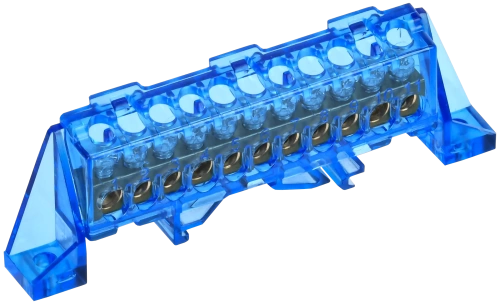 TEKFOR Шина N "ноль" в комб. изол. "Стойка" 6х9-11-С IEK