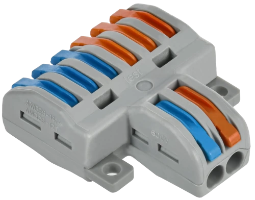 Строительно-монтажная клемма СМК 222-4126 (4шт/упак) IEK