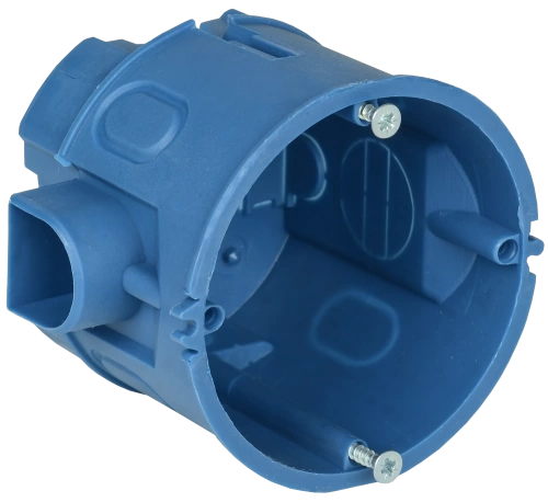 Коробка установочная С3 D=68x60мм для твердых стен (сам. ст.уз.) IEK