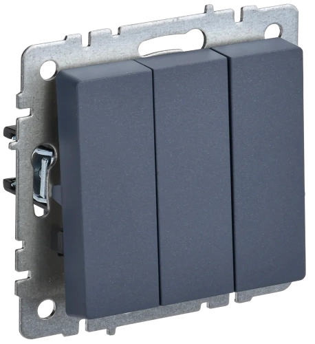 BRITE Выключ. 3-кл. 10А ВС10-3-0-БрМ мар. IEK BRITE Выключ. 3-кл. 10А ВС10-3-0-БрМ мар. IEK