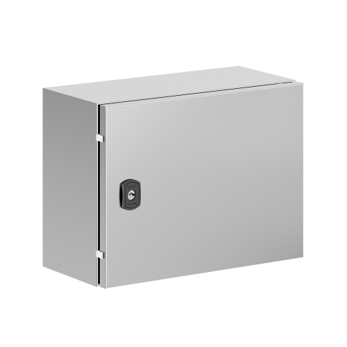 Корпус навесной STH с М/П из нержавеющей cтали AISI304 ВхШхГ 300x400x200 мм, с фланцем Корпус навесной STH с М/П из нержавеющей cтали AISI304 ВхШхГ 300x400x200 мм, с фланцем