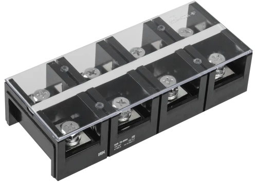 Блок зажимов БЗН ТС-603 16 мм2 60A 3 пары IEK Блок зажимов БЗН ТС-603 16 мм2 60A 3 пары IEK