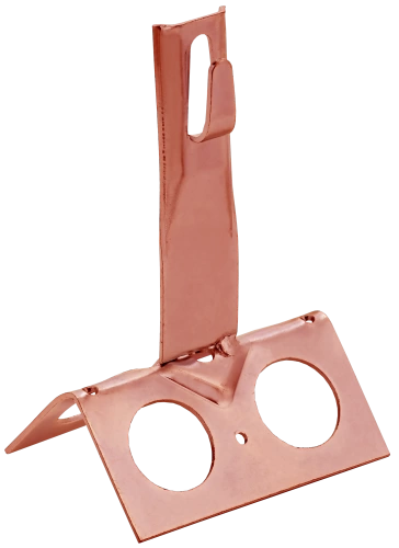 Дер. пр. кр. 6-8мм конька шир. h=80мм медь IEK Дер. пр. кр. 6-8мм конька шир. h=80мм медь IEK