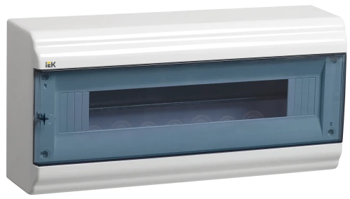 Бокс настенный ЩРН-П-18 модулей пластик IP41 PRIME (кр. 20шт.) ИЭК