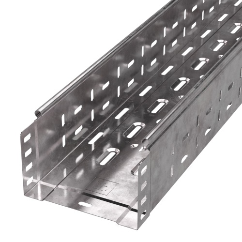 Лоток перфорированный Стандарт 150х100х3000 (6 м/уп) Промрукав Лоток перфорированный Стандарт 150х100х3000 (6 м/уп) Промрукав