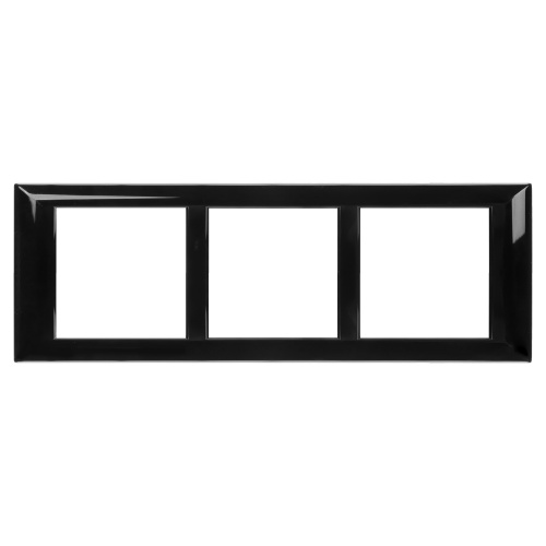 Рамка-суппорт "Avanti" черный для "In-liner Front", 6 мод.